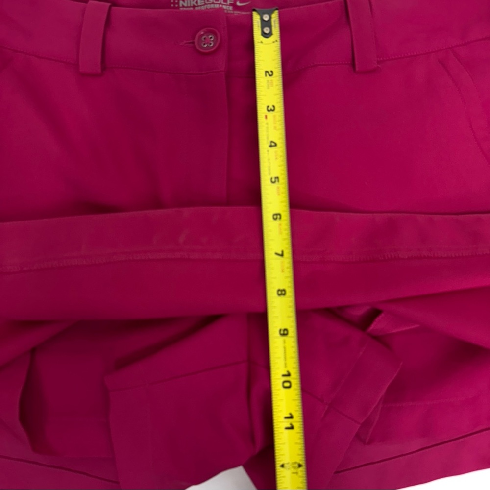 Nike Golf Tour Performance Dri Fit Fuchsia Pink Mini Skort Skirt Shorts Size 10 - Picture 14 of 15